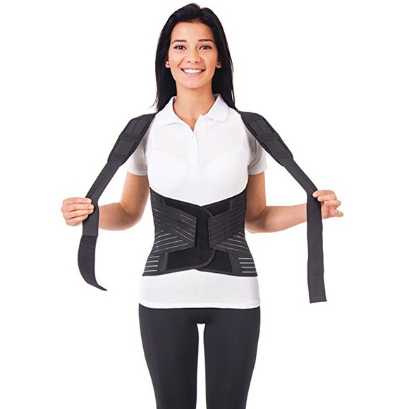Breathable Posture Corrector Brace - Transformer Shoulder and Lower Back Support - Picture 4 of 10